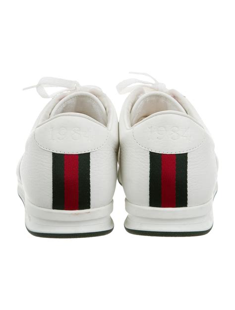 gucci sneakers 100|1984 anniversary Gucci classic sneakers.